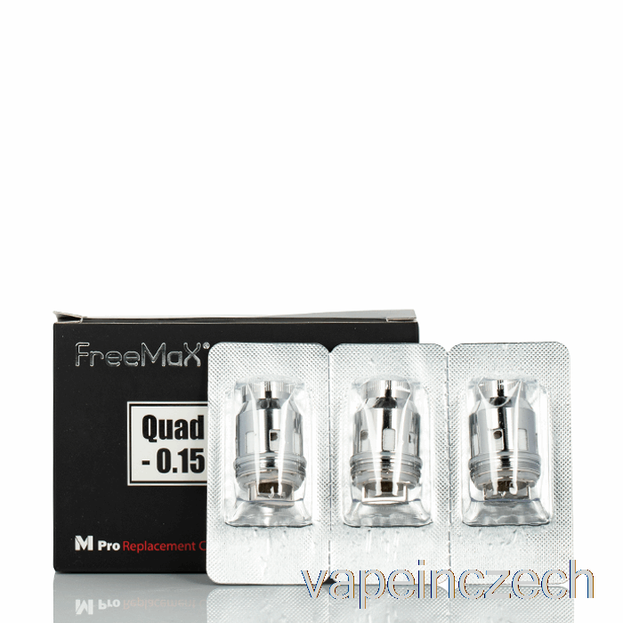 Freemax Fireluke Mesh Pro Náhradní Cívky 0,15ohm Kanthal Quad Mesh Coils Vape Bez Nikotinu